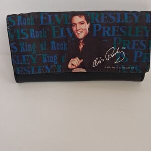 Elvis Presley Black Wallet